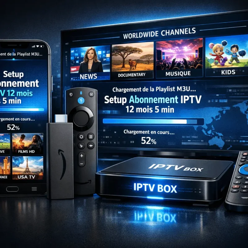 Free Test IPTV France les Appareils compatibles